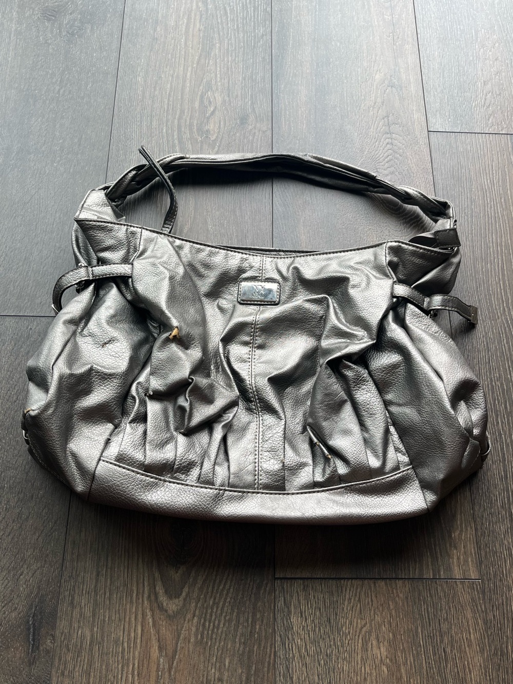 New York & Company Metallic Shoulder Bag